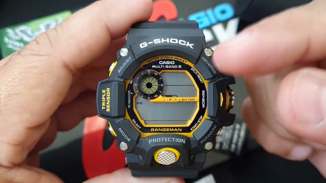 CASIO G-SHOCK RANGEMAN GW-9400YJ-1JF - JAPANESE EDITION - YouTube