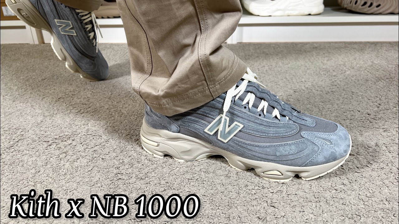 Kith x New Balance 1000 Review& On foot - YouTube