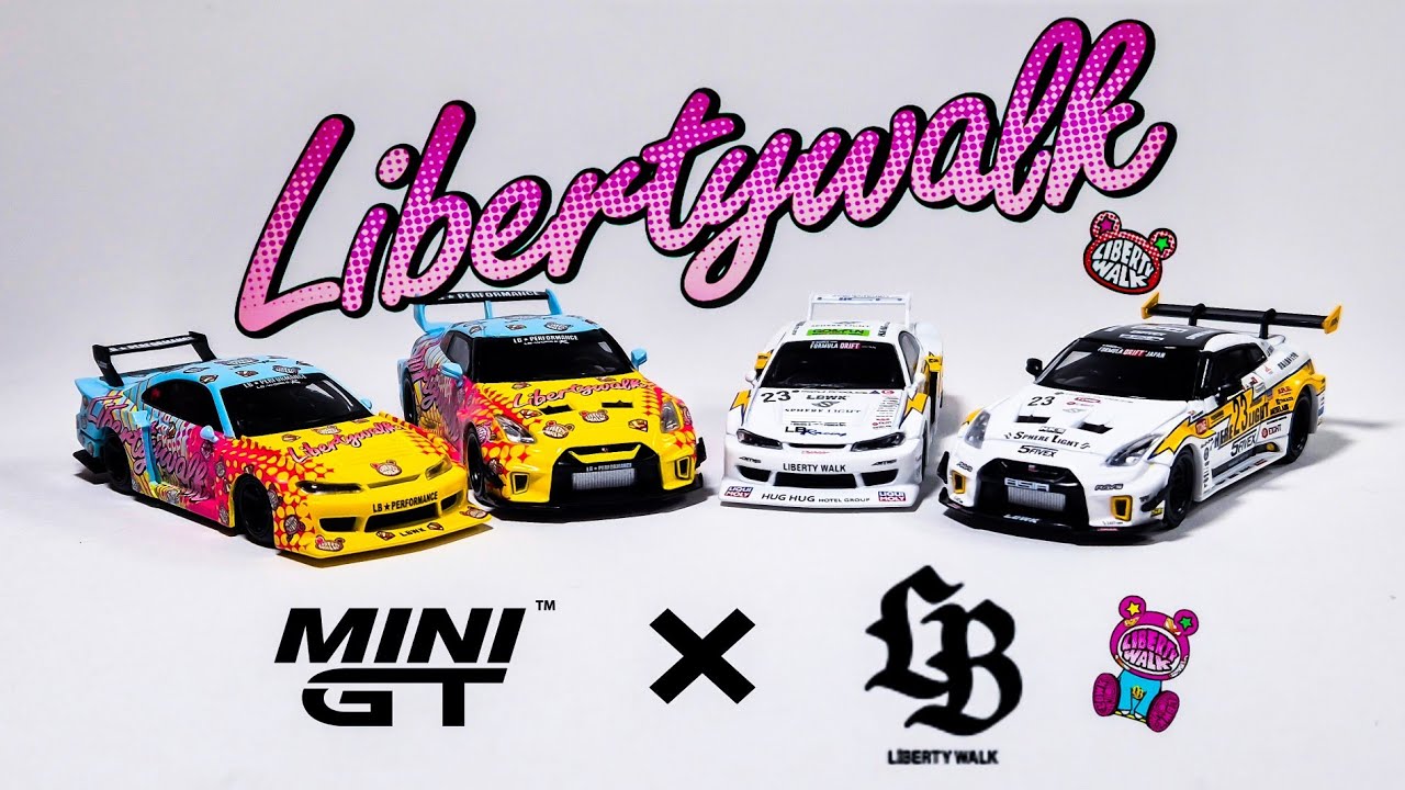 Epic Liberty Walk Diecast Unboxing! MINI GT LB Super Silhouette