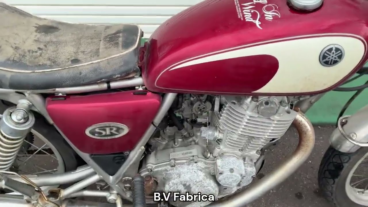 2005年式 SR400 RH01J エンジン始動確認 g09 - YouTube