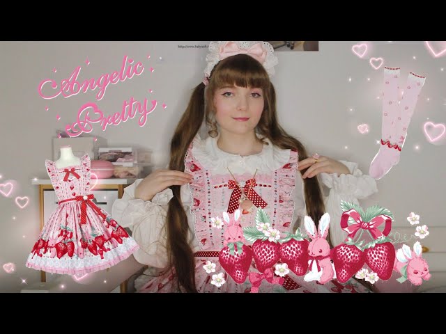 Angelic Pretty Little Bunny Strawberry MTO 2021 Review - YouTube