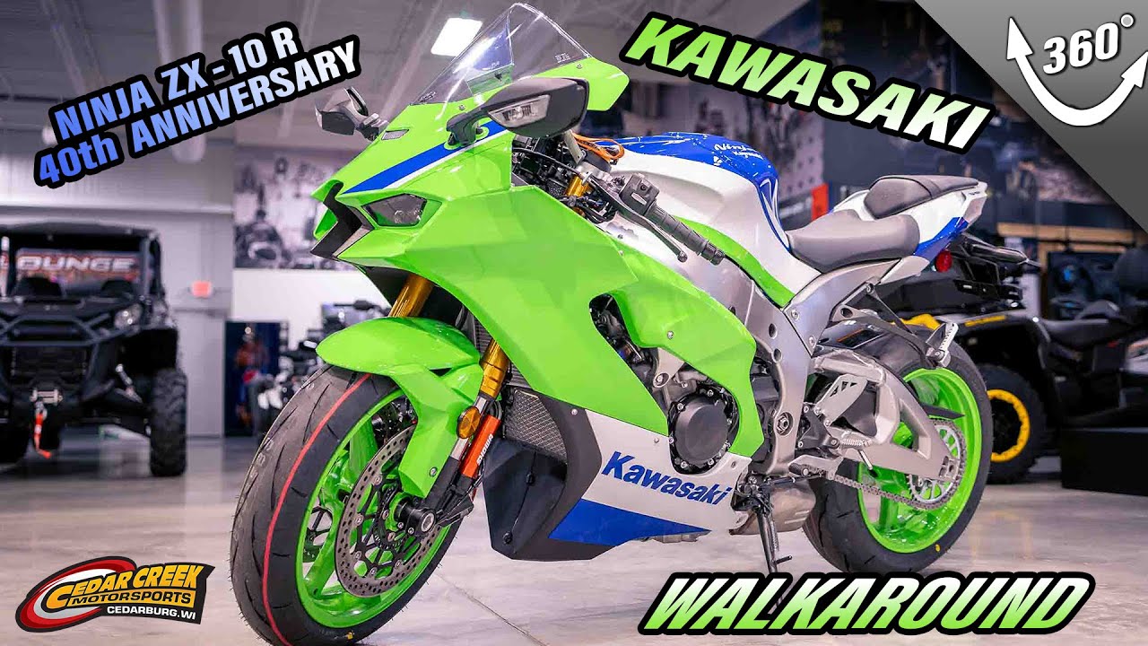 Walkaround | 2024 Kawasaki Ninja® ZX™-10R 40th Anniversary Edition