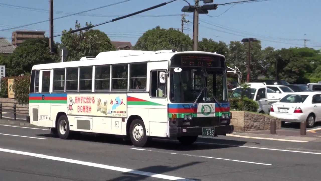 近江鉄道バス「滋賀22き685」 P-RM81G・元西武バス 2013/05/23 - YouTube
