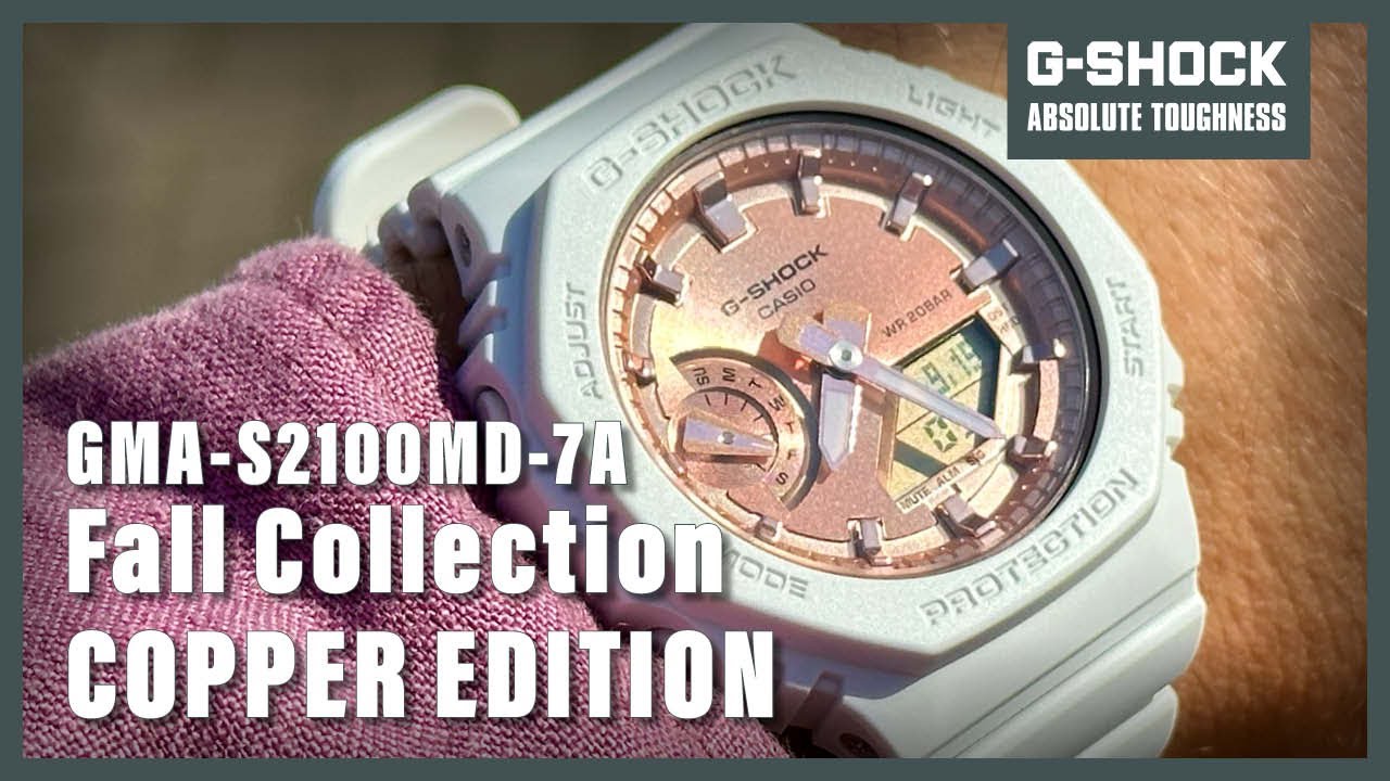 Unboxing The Casio G-Shock GMA-S2100MD-7A - YouTube