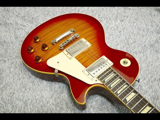 Epiphone JapanLes Paul Standard LPS-85F Foto Flame top Cherry