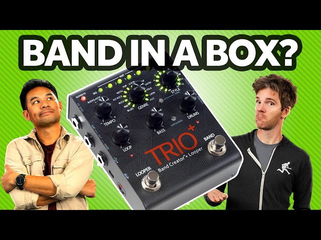 Challenging The DigiTech Trio Plus- Your Band In A Box? - YouTube