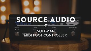 Source Audio Soleman MIDI Foot Controller | Reverb Gear Demo - YouTube