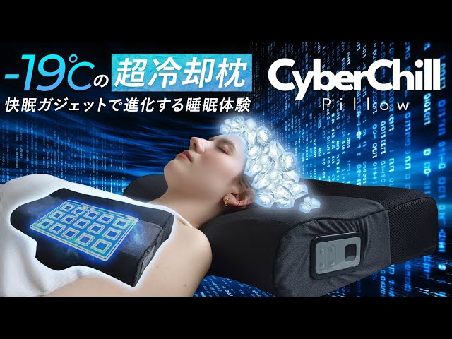 CyberChill Pillow 冷却機能付き枕 サイバーチルピロー 頭を冷やして