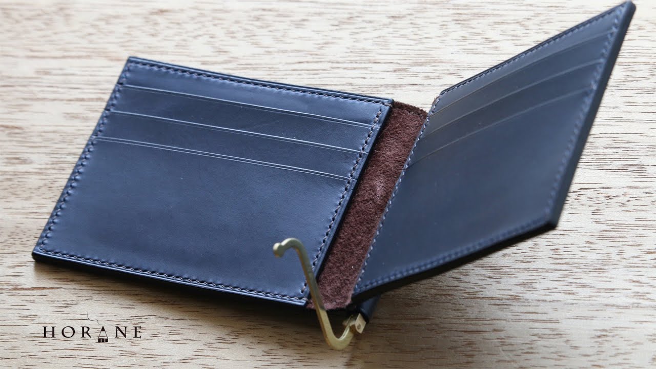 Money clip wallet 85 (free pattern) - YouTube