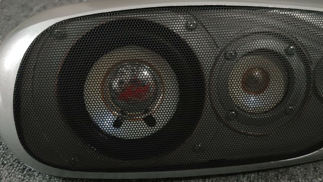 Kenwood speaker KSC-550S 4way 110watt - YouTube