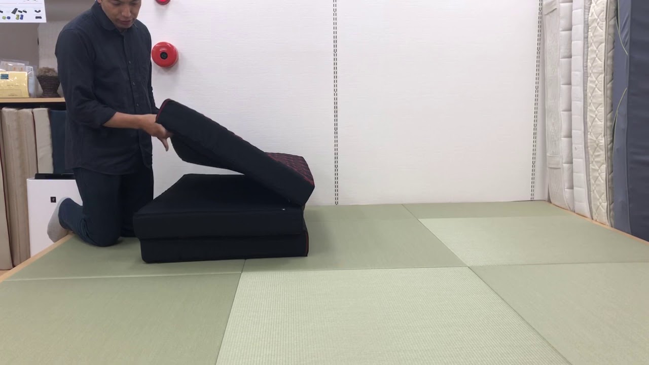 西川エアー SX 三つ折りモデル - YouTube