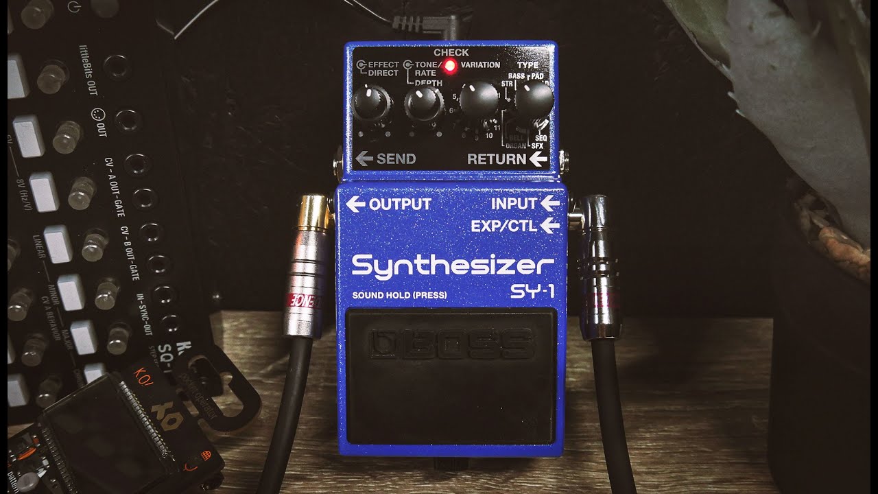 Boss SY-1 Guitar Synthesizer Demo - YouTube