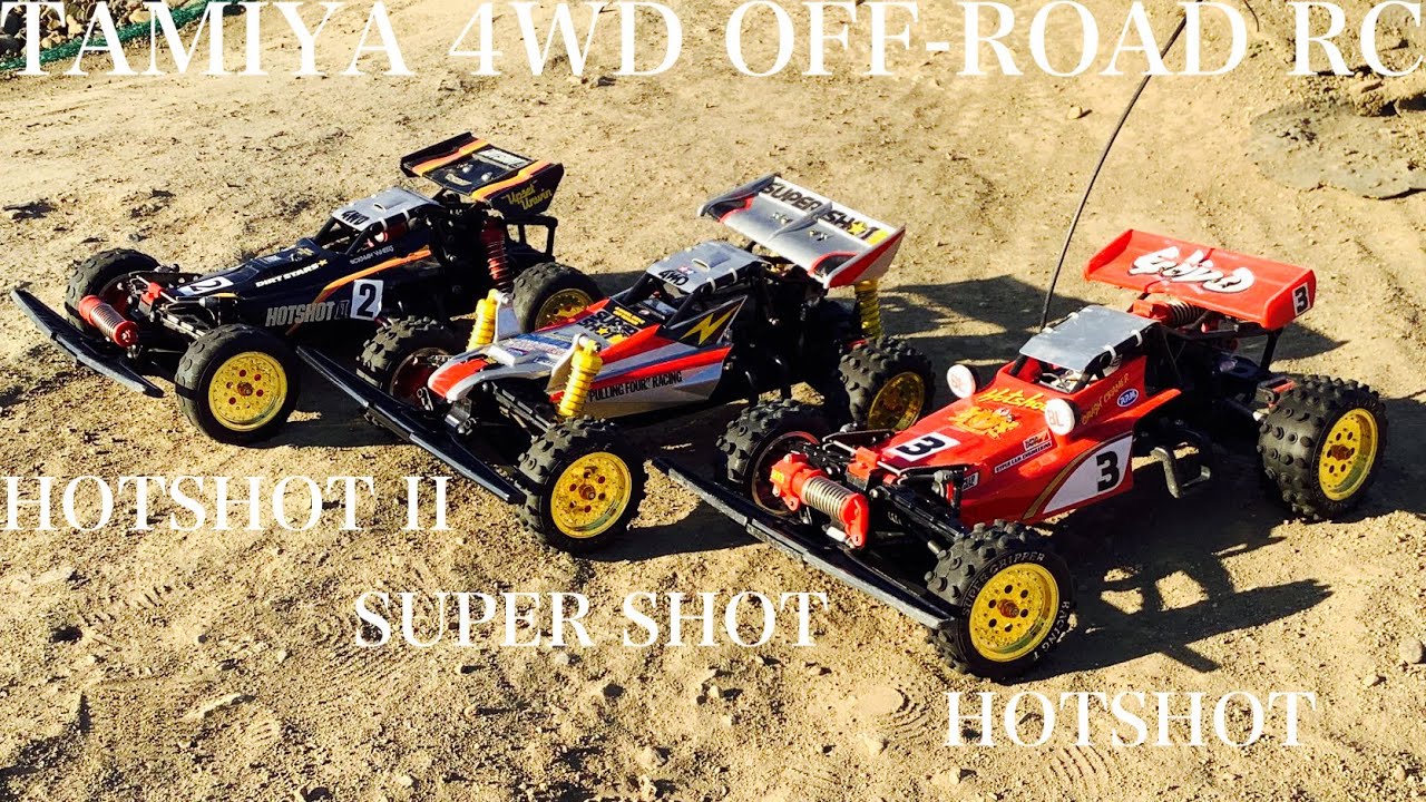 Radio Control] Tamiya's classic Hot Shot, Super Shot, and Hot Shot