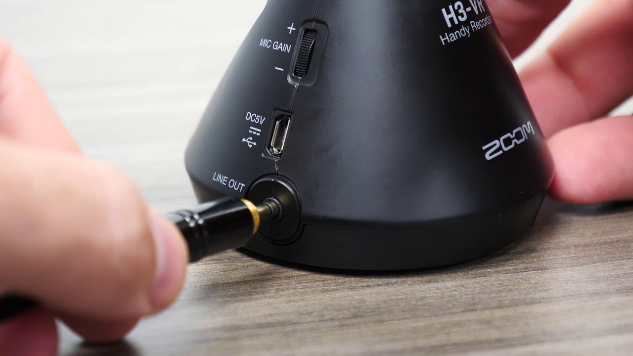 Zoom H3-VR Handy Recorder with built-in Ambisonics Mic Array