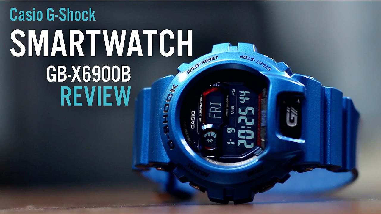 Casio G-Shock Smartwatch Review (GB-X6900B) - YouTube