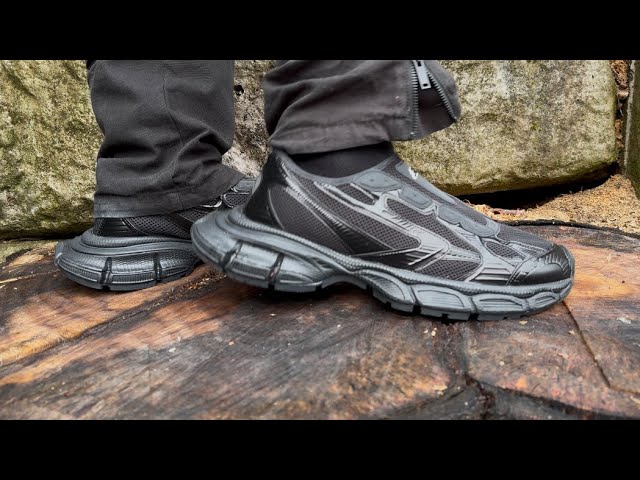 Balenciaga 3XL Slip on Sneakers On Foot Review and Sizing Guide