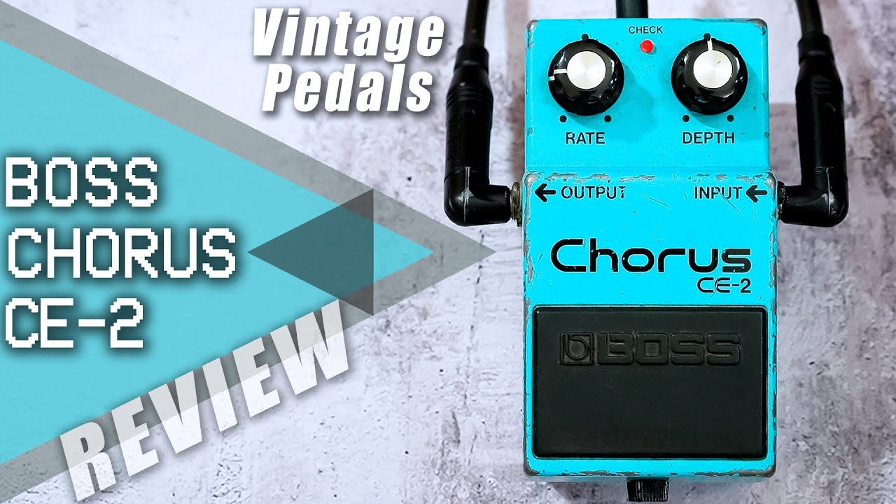 Vintage Pedals || BOSS CE-2 Chorus // Classic Made In Japan