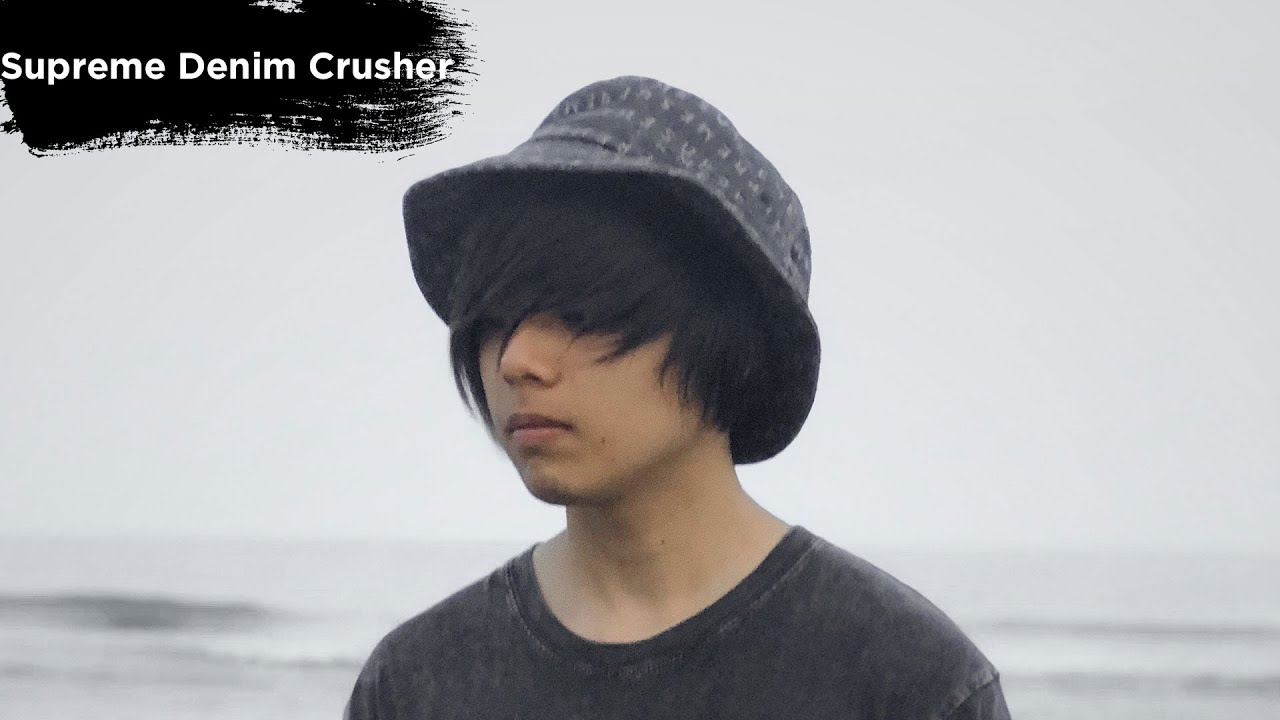 supreme logos denim crusher review: the fit is