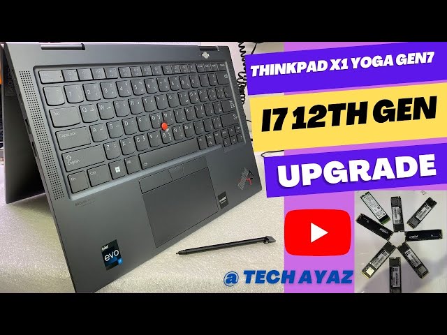Lenovo thinkpad x1 carbon yoga gen7 disassembly | yoga gen7 - YouTube