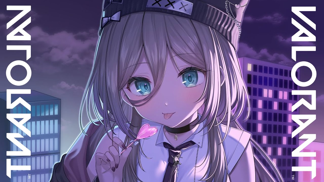 VALORANT】ガラスマウスパッド初めて使うよ【ぶいすぽっ！/花芽すみれ