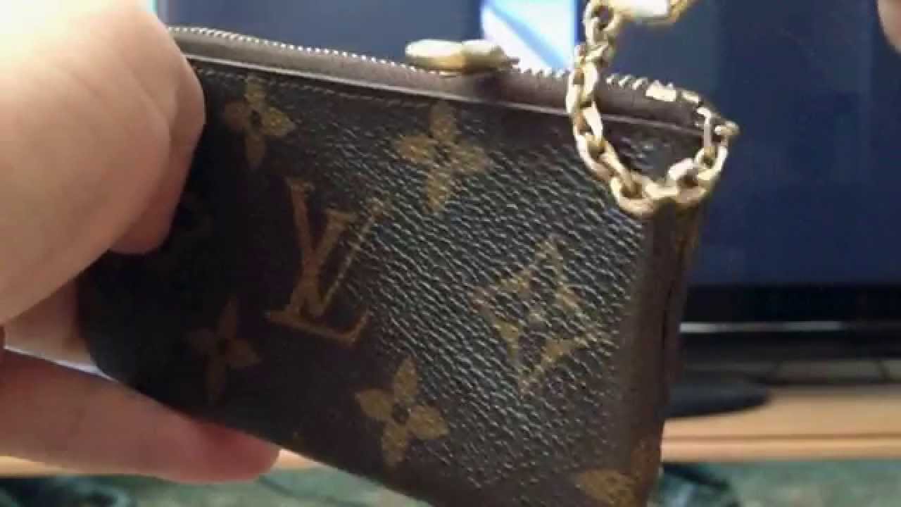 ルイヴィトンモノグラム小銭入れレビュー - YouTube