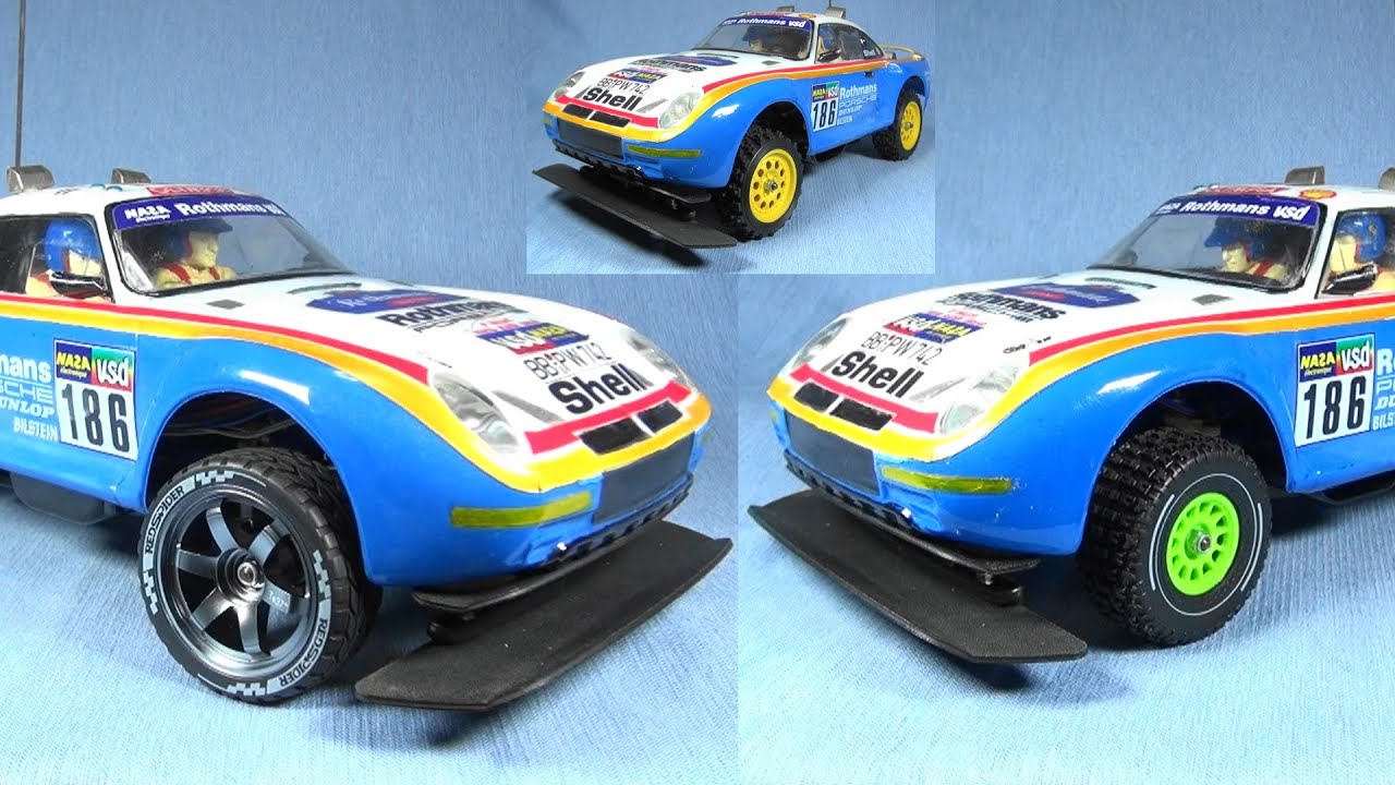 1/12 タミヤ ポルシェ959 社外タイヤ 他 Tamiya Porsche Paris-Dakar