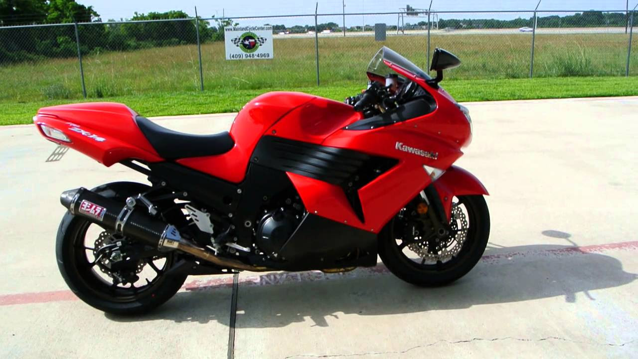 1400 SuperSport 2006 Kawasaki ZX14 in Passion Red - YouTube