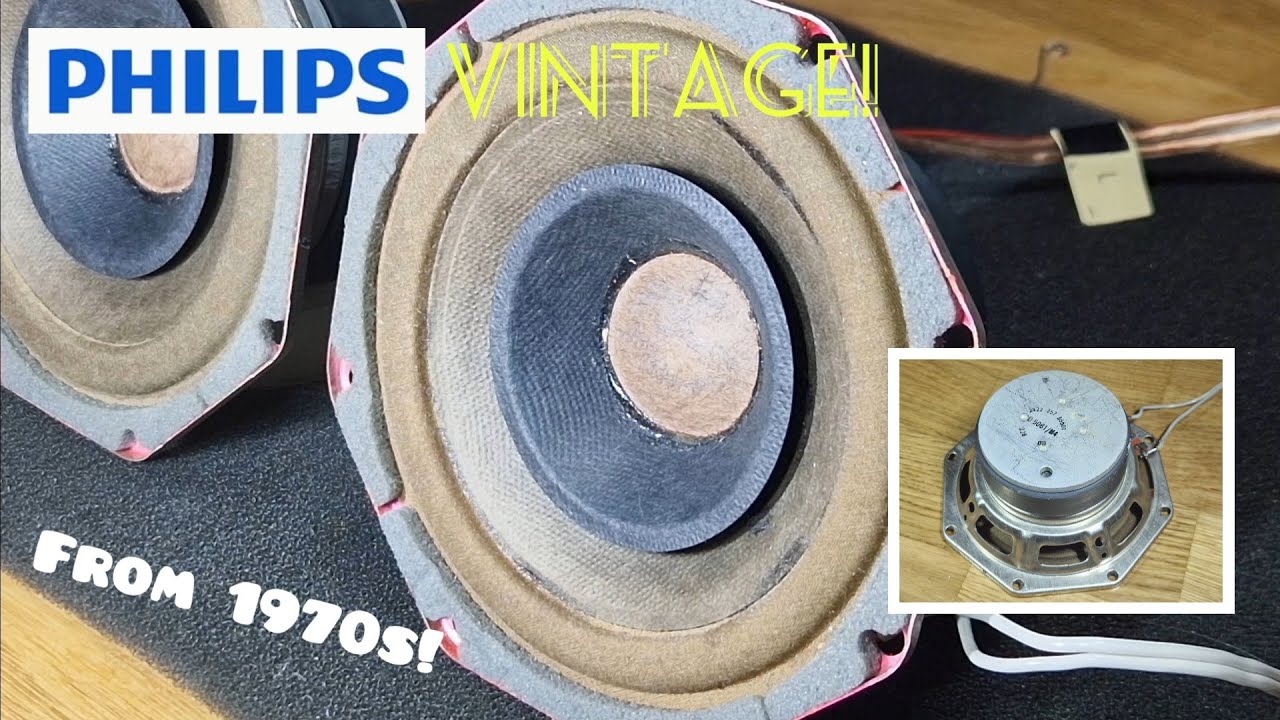Vintage Fullranges From The 70s! | Philips AD 5061 [TEST] - YouTube