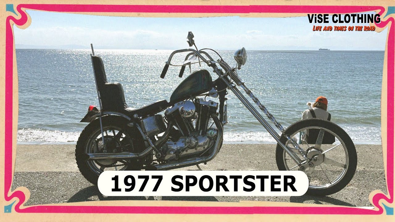 チョッパー】オールドペイントタンクにロングツイストスピリンガーを