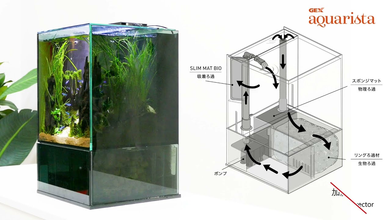 2022-04 GEX aquarista Glassterior AGS SLIDE OF-230 / 2022グッド
