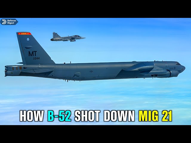 How B-52 Bombers Shot Down Mig 21 Fighter Jets in Vietnam - YouTube