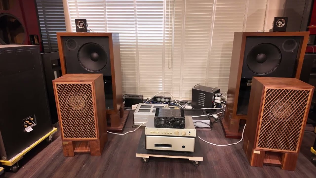 Inverted Re-magnetized JBL LE8T in Sansui SP-LE8T - Kenrick Sound