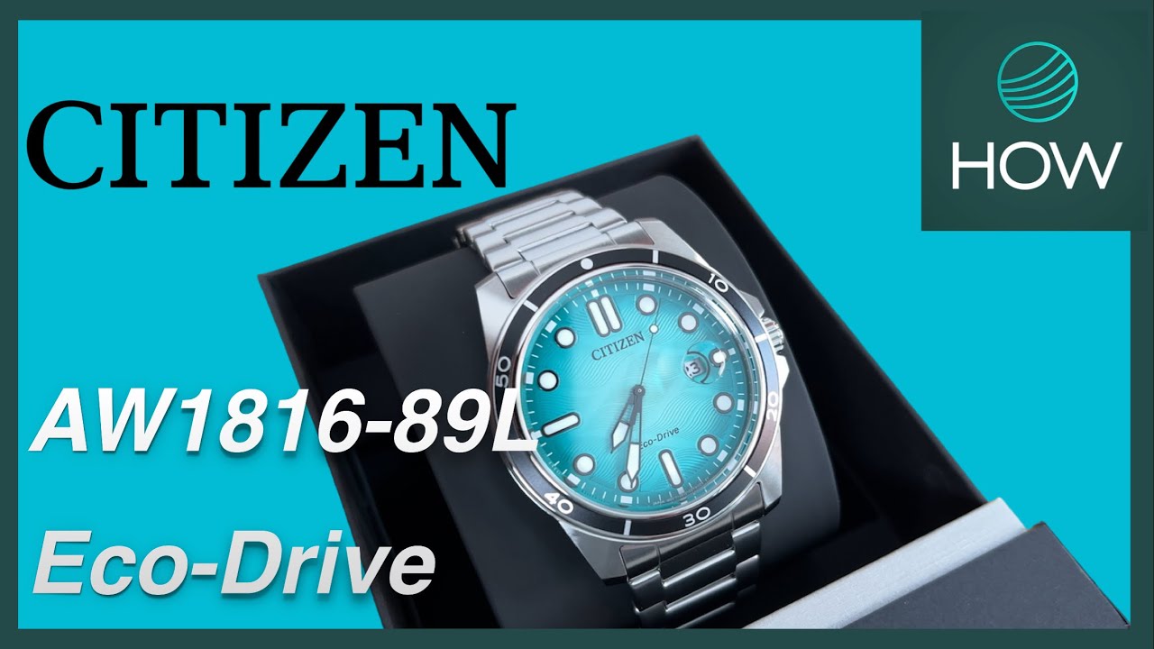 CITIZEN AW1816-89L Eco-Drive - YouTube