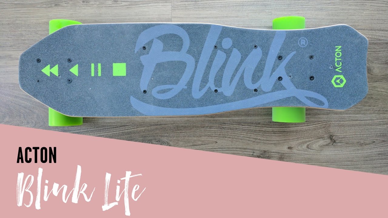 電動スケボーデビュー！ACTON Blink Lite 開封 - YouTube