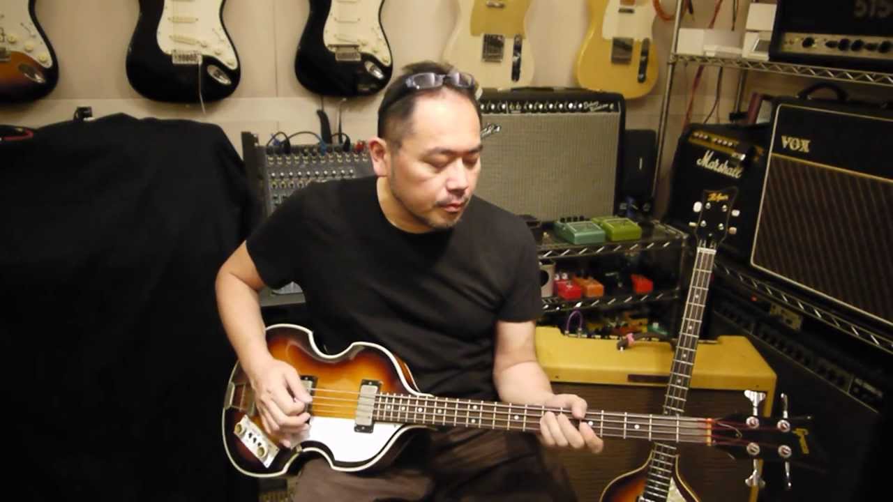 ヴァイオリンベース比較: Hofner '62 Vintage Reissue と Greco VB-90