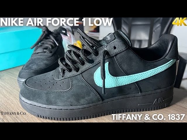 Nike Air Force 1 Low Tiffany & Co. 1837 On Feet Review - YouTube
