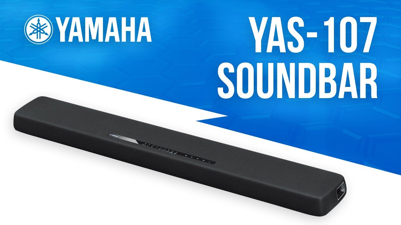 Overview: Yamaha YAS 107 Soundbar - YouTube