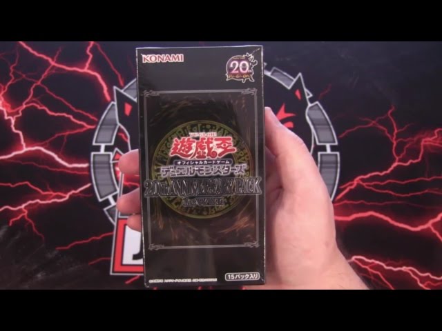 Yugioh 20th Anniversary Pack 1st Wave Unboxing - New Original