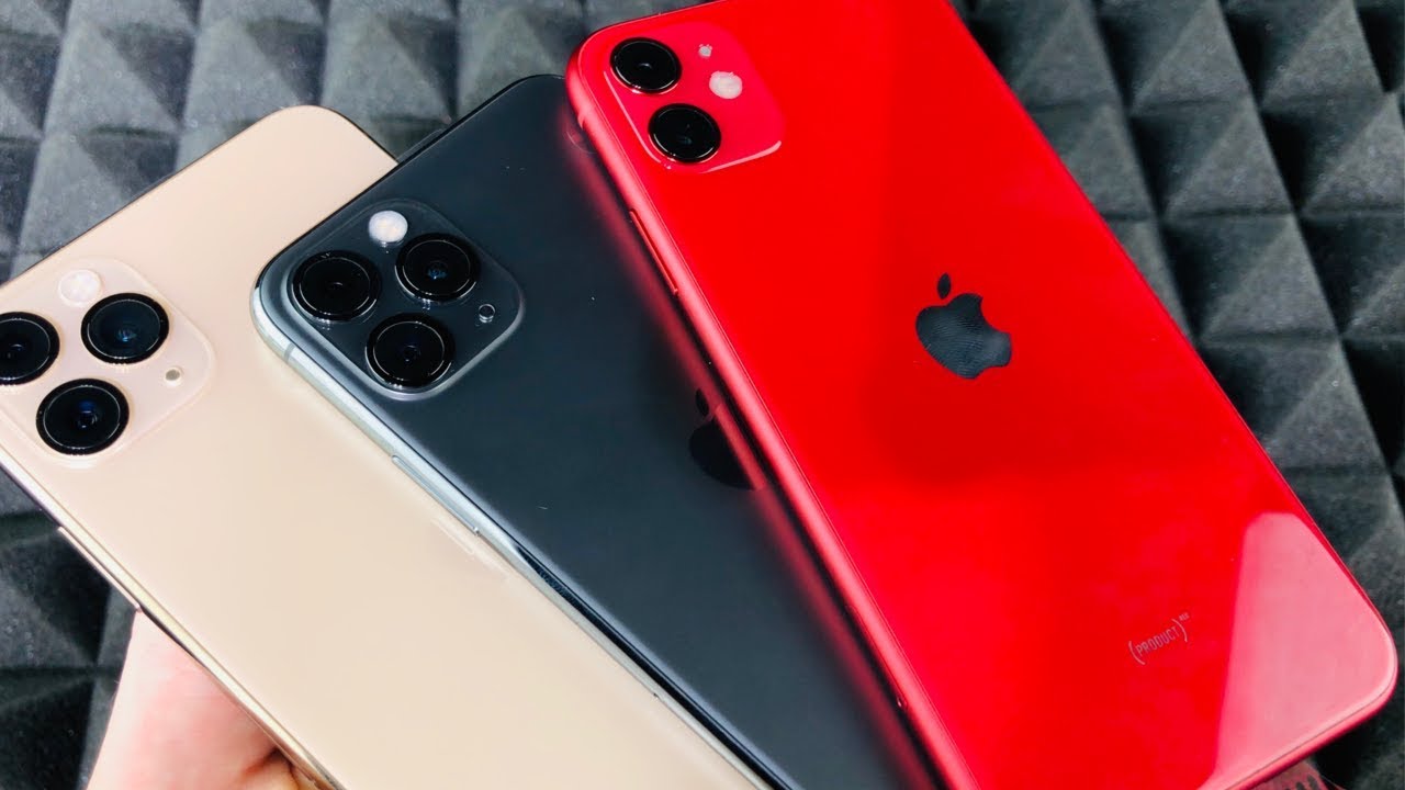 iPhone 11 vs. iPhone 11 Pro vs. iPhone 11 Pro Max | Red vs. Space