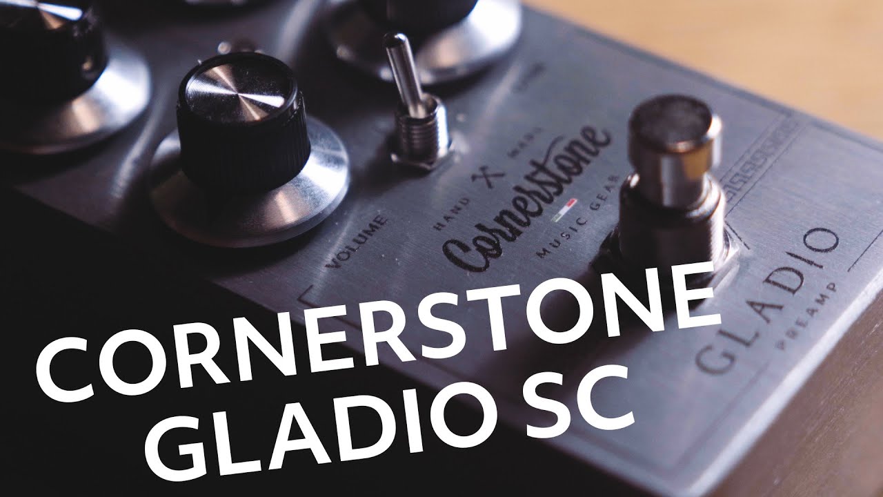The CORNERSTONE GLADIO SC (single channel)! Just as good as its
