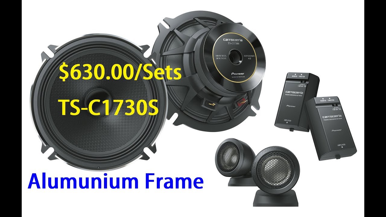 UNBOXING TS-C1730S Pioneer Car speakers [Video 4K] - YouTube