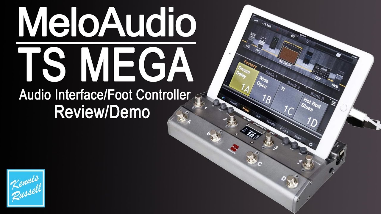 MeloAudio TS Mega Audio Interface/Foot Controller - YouTube