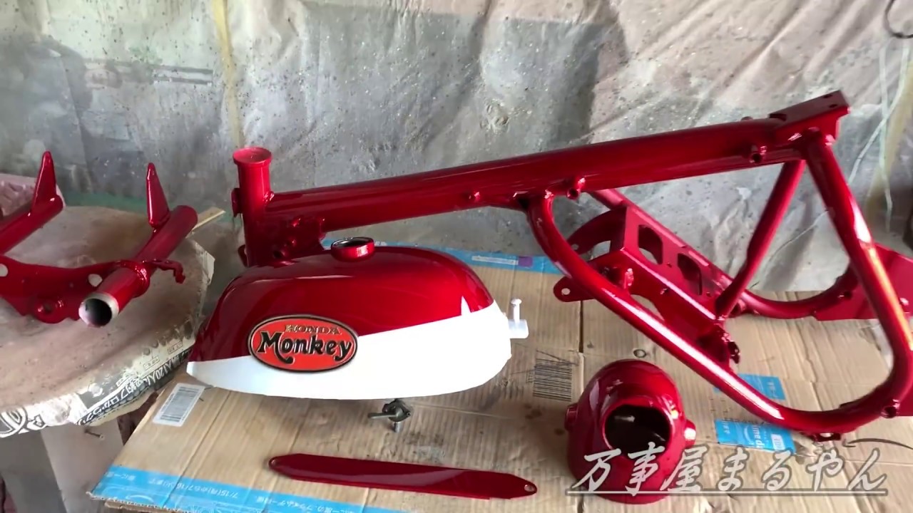 モンキーレストア】50年前のバイク綺麗にしてみたrebuilding a HONDA
