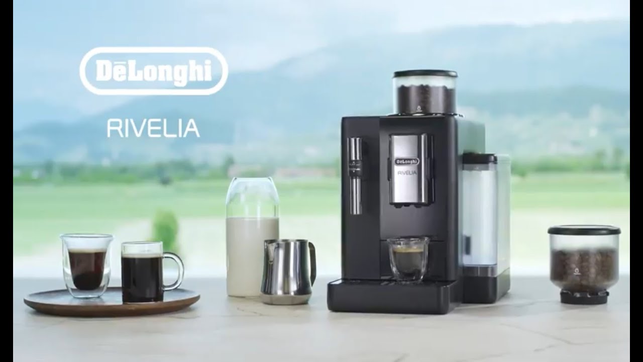 デロンギ リヴェリア 全自動コーヒーマシン(EXAM44035B)のご紹介 - YouTube