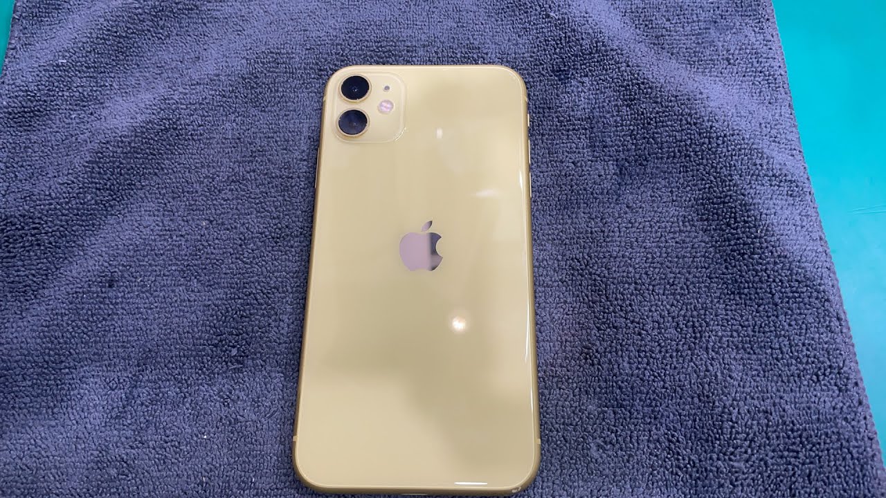 iPhone 11 前触れもなく突然電源が入らなくなった修理 - YouTube