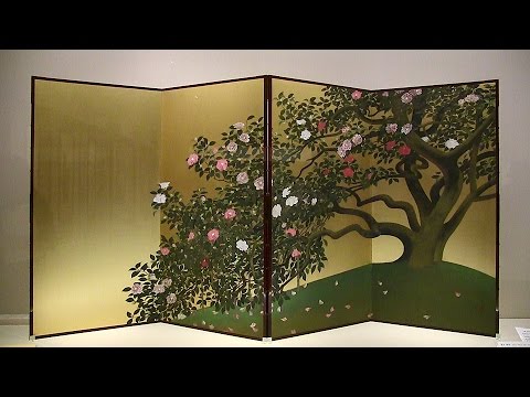 重要文化財］速水御舟《名樹散椿》山種美術館 輝ける金と銀 ― 琳派から