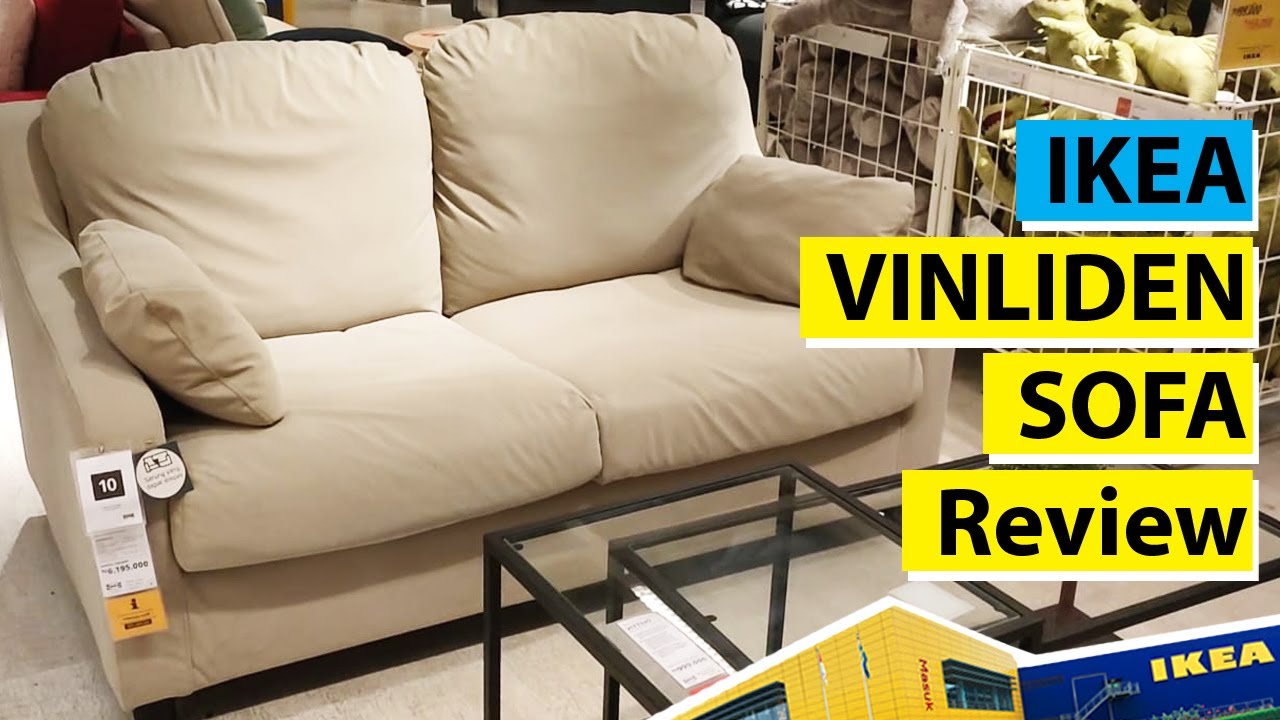 Ikea Vinliden 2 seater sofa Review - YouTube