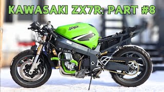 KAWASAKI ZX7R BUILD PART #8 | GAS TANK PREP - YouTube