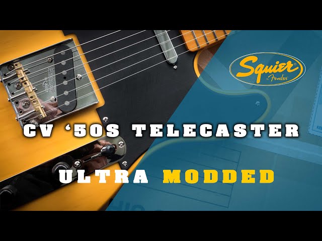 Squier by Fender Classic Vibe '50s Tele (Ultra Mod) - YouTube