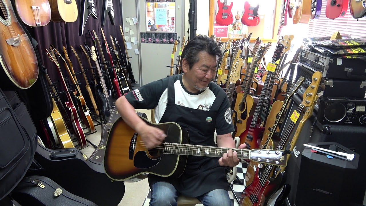 Morris W-80 ギターフロンティア動画ショッピング - YouTube